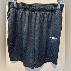 Adidas Men's Heathered Black/Gray Shorts Size Large